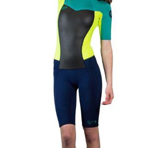 Roxy Syncro 2mm Shorty Spring Wetsuit Size 10